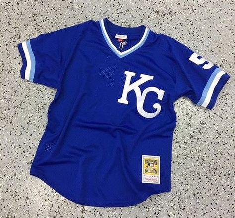 KANSAS CITY ROYALS BASEBALL JERSEY | Kansas city royals baseball, Kansas city royals, Royals baseball Kansas City Royals Jersey, Boondocks Drawings, Barry Larkin, Kansas City Royals Baseball, Royals Baseball, Baseball Jersey Men, Bo Jackson, Awesome God, Nike Pullover