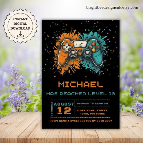 Football party invitations