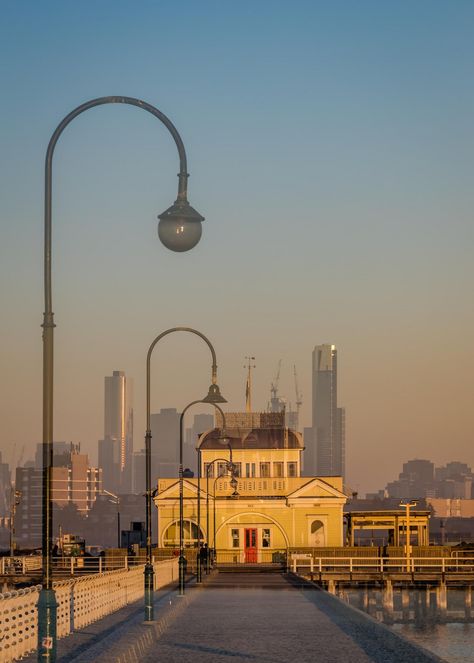 St Kilda Pier Sunrise-27 Melbourne Photos, Melbourne Lifestyle, Melbourne Aesthetic, Melbourne Summer, Beaches Australia, St Kilda Beach, St Kilda Melbourne, Melbourne Trip, Melbourne Architecture