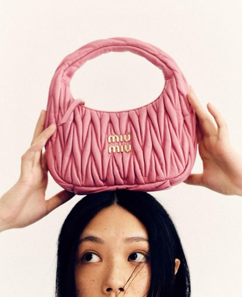 Magazines Fashion, Minimal Street Style, Fashion Content, Miu Miu Bag, Pink Aura, Fashion Campaigns, Miuccia Prada, Pink Princess, Style Minimalist