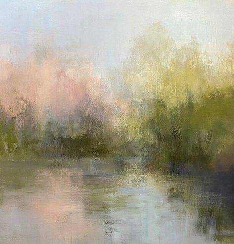 Marsh Painting, Over The Bed Decor, Oversized Canvas Art, Pastel Sec, Pastel Landscape, Over The Bed, Impressionist Landscape, Chalk Pastels, 3d Texture