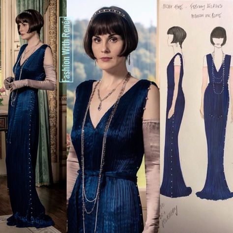 Downton Abbey Fashion Dresses, Scad Fashion, 1920s Evening Gowns, Lady Mary Crawley, Downton Abbey Movie, Downton Abbey Dresses, Downton Abbey Fashion, Lady Mary, 20s Fashion