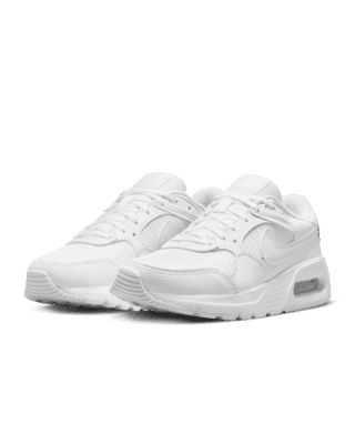 White Workout Shoes, White Shoes Nike, White Gym Shoes, White Nike Air Max, Nike Air Max Sc, Air Max Sc, Nike Air Max White, White Nike Shoes, Mom Outfit