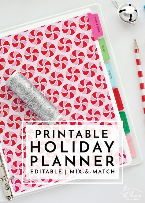 Holiday Planner Printables Free, Holiday Planner Printables, Organized Christmas, Christmas Planner Printables, Holiday Checklist, Diy Organizer, Christmas Organization, Holiday Planner, Christmas Planning