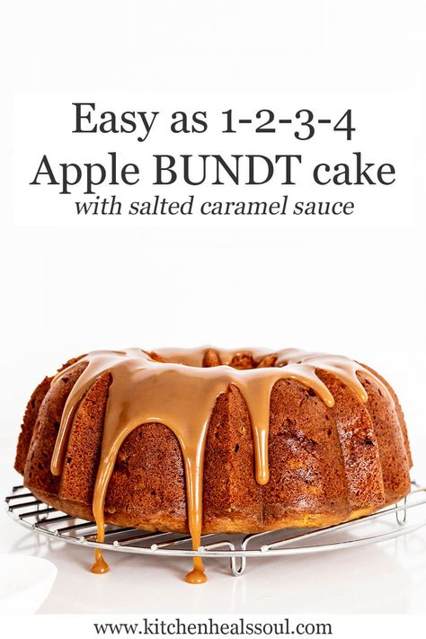 Apple Bundt Cake Recipes, Easy Bundt Cake Recipes, Moist Apple Cake, Apple Spice Cake, Apple Bundt Cake, Fresh Apple Cake, Caramel Apple Cake, Cake With Caramel, Cake Cooking