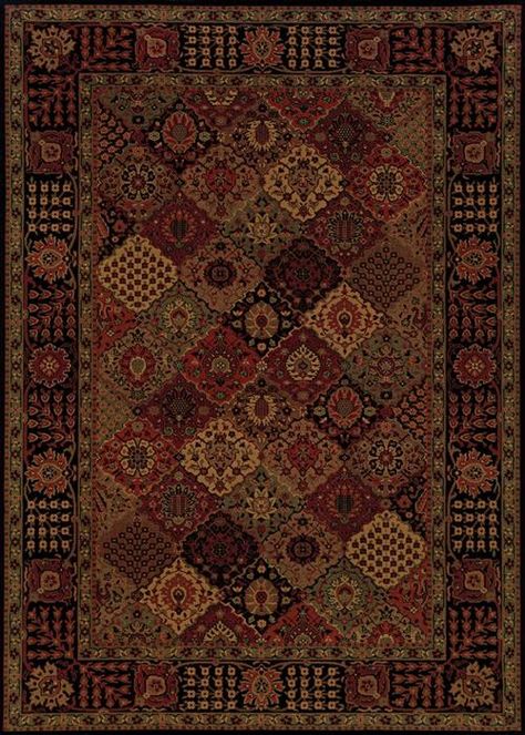 Couristan Everest - Antique Baktiari - Midnight Area Rugs - Portland, Oregon - Corinthian Textiles Rug Direct, One Million, Patchwork Patterns, Rectangular Rugs, Square Meter, Handmade Area Rugs, Persian Carpet, Area Rugs For Sale, Weaving Techniques