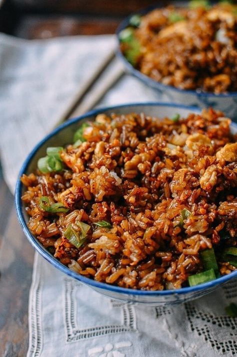 Soy Sauce Fried Rice, Cibo Asiatico, Chinese Vegetables, Fried Rice Recipe, Idee Pasto Sano, Mixed Vegetables, Rice Recipe, Asian Dishes, Easy Salads