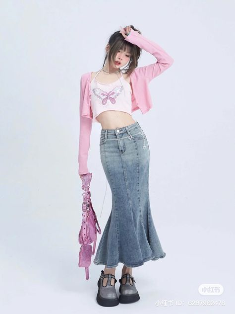 Peony Aesthetic, 2000s Japanese Fashion, Kpop Fits, Street Outfits, Aesthetic Streetwear, Aesthetic Fits, Online Gambling, Fairy Grunge, Grunge Style