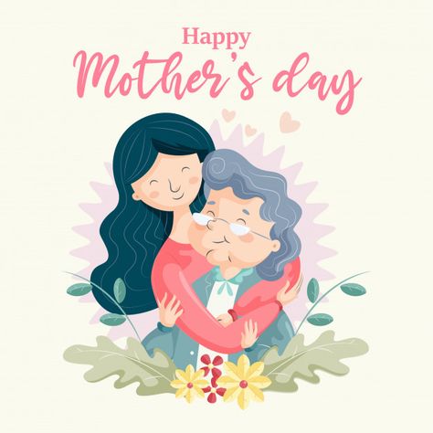 Mothers Day Drawings, Alfabet Font, Mother Daughter Art, Mother's Day Background, Happy Mother's Day Greetings, Mothers Day Poster, Baby Icon, Paper Wall Hanging, Mother Art