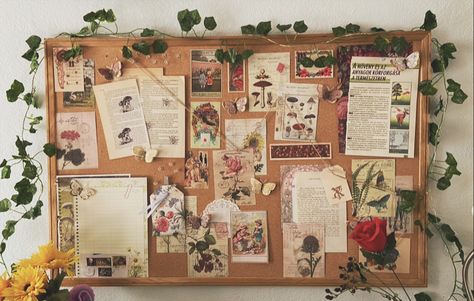 Corkboard Decor, Cork Board Ideas For Bedroom, Pinboard Ideas, Zimmer Diy, Fotografi Kota, Dekorasi Kamar Tidur, Study Room Decor, Room Goals, Room Deco