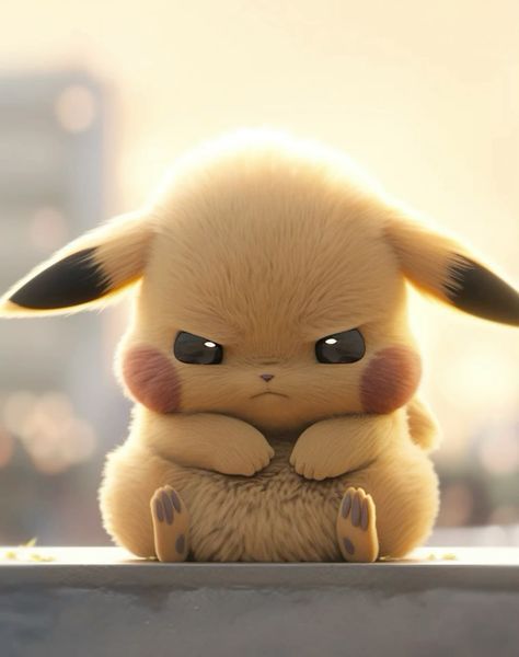 Pikachu Mignon, Pichu Pikachu Raichu, Worst Day Of My Life, Pokemon Mignon, Fluffy Dog Breeds, Big Fluffy Dogs, Caring Person, Pikachu Wallpaper, Cute Pikachu