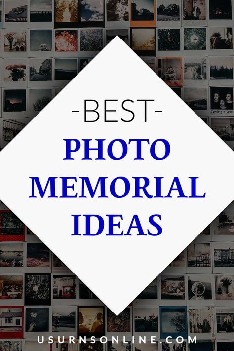 Photo Memorial Ideas, Photo Poster Board, Memory Board Diy, Memorial Gift Diy, Remembrance Ideas, Picture Frame Gift, Memorial Ideas, Memory Frame, Memory Pictures