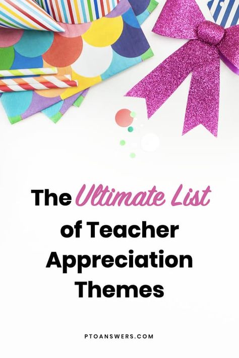 Appreciation Week Themes, Appreciation Themes, Teacher Appreciation Lunch, Teacher Appreciation Week Themes, Words For Teacher, Teacher Appreciation Themes, Teachers Week, Teacher Themes, Staff Appreciation Week