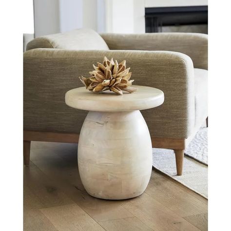 Artistic Weavers Gant Traditional End Table - On Sale - Bed Bath & Beyond - 38959353 Modern End Table, Modern End Tables, Wood End Tables, Birch Lane, Mango Wood, Living Room Table, Chair And Ottoman, Sofa Furniture, End Table