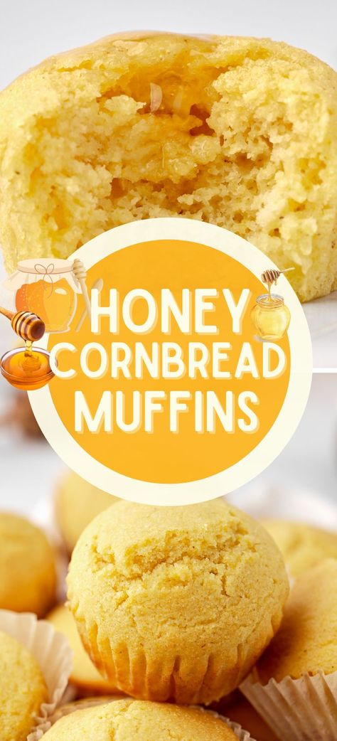 Honey Cornbread With Corn, Moist Sweet Cornbread Muffins, Sweet Corn Muffins Moist, Buttermilk Honey Cornbread, Muffin Cornbread Recipe, Masa Harina Cornbread Muffins, Sweet Honey Cornbread Muffins, Homemade Corn Muffins Sweet Cornbread, Sweet And Moist Honey Cornbread