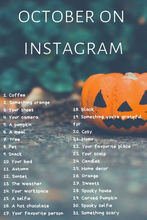 Instagram Photo Challenge, Hastag Instagram, Photo Checklist, Herbst Bucket List, Photo A Day Challenge, Autumn Instagram, Fall Mood Board, Instagram Challenge, Fun Fall Activities