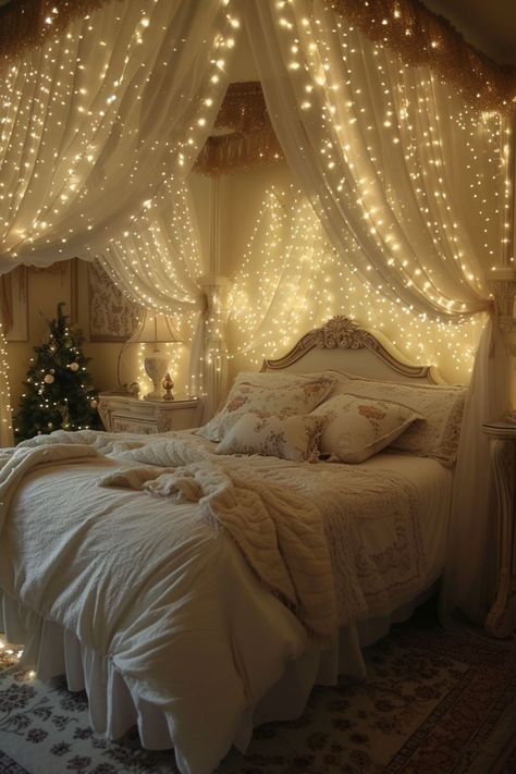 [AffiliateLink] Discover 27 Romantic Bedroom Ideas For Couples To Rekindle The Spark, A Collection Of Intimate And Cozy Designs To Transform Your Bedroom Into A Romantic Retreat. From Soft Lighting To Luxurious Linens, These Ideas Will Inspire Passion And Comfort In Your Shared Space. #romanticbedroomlightingideas Bedroom Lights Aesthetic, Romantic Bedroom Lighting Ideas, Romantic Bedroom Ideas For Couples, Romantic Bedroom Lighting, Romantic Bedroom Design, Romantic Bedroom Ideas, Cozy Beds, Romantic Bedroom Decor, Bedroom Ambiance