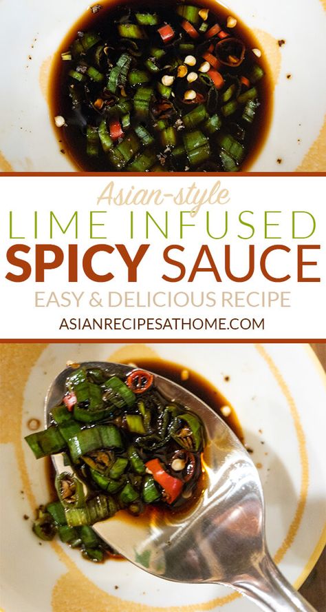 Asian Seafood Sauce, Spicy Soy Sauce Recipe, Potsticker Sauce, Asian Dipping Sauce Recipes, Spicy Soy Sauce, Asian Sauce Recipes, Korean Sauce, Asian Chili Sauce, Asian Dipping Sauce