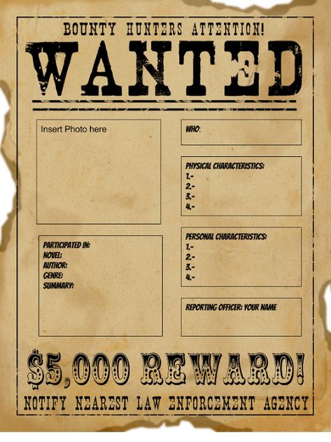 16 Free & Premium Beautiful Design Wanted Poster Templates PDF Word Wanted Poster Template, Wanted Template, Teacher Printables, Google Doc Templates, Art Banner, Behavior Rewards, Poster Template Free, Old Paper Background, Wanted Poster