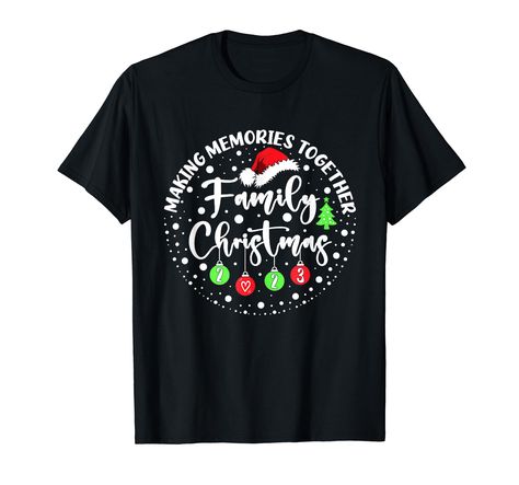 PRICES MAY VARY. Solid colors: 100% Cotton; Heather Grey: 90% Cotton, 10% Polyester; All Other Heathers: 50% Cotton, 50% Polyester Imported Pull On closure Machine Wash This makes perfect gifts idea for christmas for whole family, match this with mom, dad, sister, brother, grandma, grandpa, uncle, aunt, cousin. Celebrate christmas with this and match with christmas decorations, also great as christmas pajama shirt. Matching Family Christmas 2023 Team Santa Elf Squad Outfit Great Winter Time Holi 2023 Funny, With Mom, Cute Family, Christmas 2023, Sister Brother, Making Memories, Funny T Shirt, Family Christmas, Heather Grey