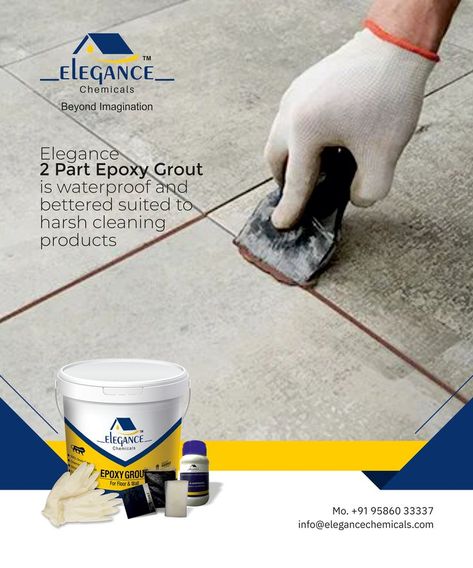 Tile Filler, Epoxy Grout, Epoxy Floors, House Balcony, House Balcony Design, Paint Buckets, Real Estates Design, Matte Paint, Tile Grout