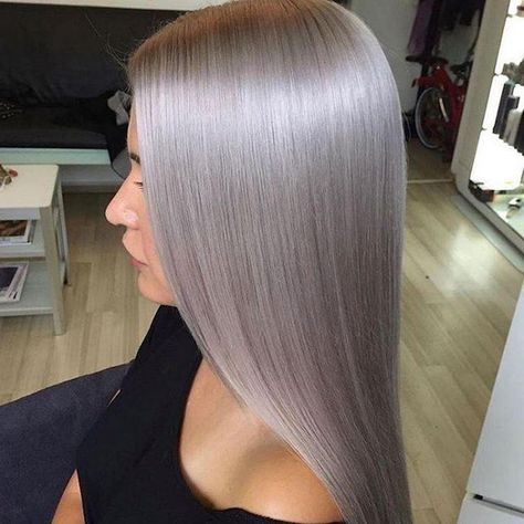 Long Grey Hair, Long Silver Hair, Silver Blonde Hair, Hair Color Formulas, Lilac Hair, Silver Hair Color, Silver Grey Hair, Silver Blonde, Platinum Hair