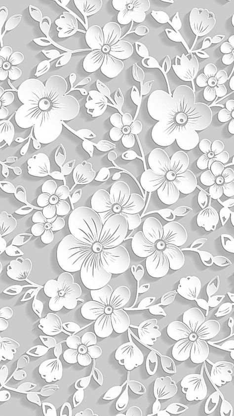 White Flowers Background, White Flower Background, Motif Art Deco, Flowers Background, Flowery Wallpaper, घर की सजावट, Flower Background Wallpaper, Phone Wallpaper Design, Backgrounds Phone Wallpapers