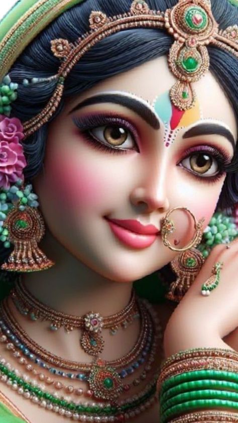 Radha rani Radha Rani Beautiful Images, Radha Rani Wallpaper Full Hd, Radha Rani Portrait, Radha Rani Paintings Hd, Ram Ji Photo, Beauty Of Radha Rani, Prabhas Pics, Radha Rani Real Image, Rose Flower Photos