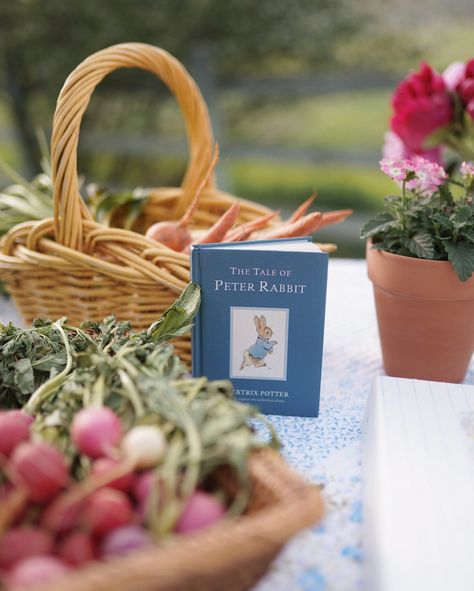 Beatrix Potter Birthday Party, Peter Rabbit Theme Party, Peter Rabbit First Birthday, Peter Rabbit Birthday Party, Beatrix Potter Birthday, Easter Egg Hunt Ideas, Egg Hunt Ideas, Spring Birthday Party, Peter Rabbit Birthday