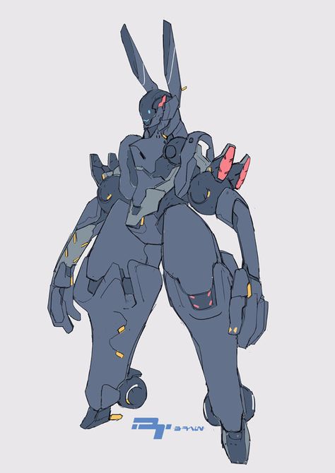 Plurk Mecha Art, Anime Mecha, Mech Design, Power Armour, Mecha Design, Cool Robots, Low Poly Art, Robot Concept, Gundam Art