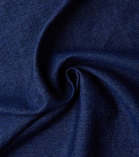 Bottomweight Denim Fabric 57"-Blue Texture Dark Denim Fabric, Blue Color Fabric Texture, Denim Blue Aesthetic, Jeans Fabric Texture, Denim Swatch, Denim Fabric Texture, Facial Analysis, Ouji Style, Fabric Rendering