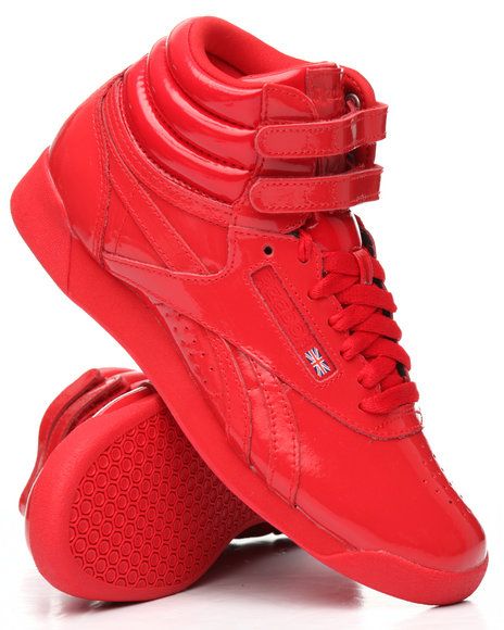 Find Freestyle Hi Patent Sneakers Women's Footwear from Reebok & more at DrJays. on Drjays.com Reebok Princess, Reebok Freestyle, Wide Width Shoes, Chic Leather, High Top Sneaker, Lee Jeans, Sport Sandals, Tie Shoes, Sandal Fashion