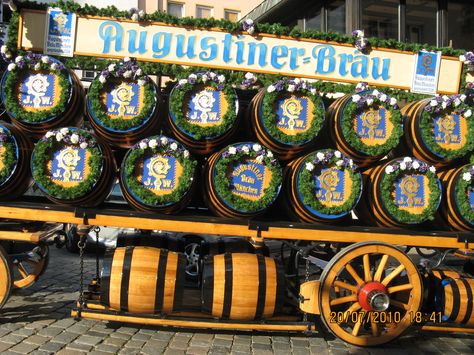 Beer tent wagon Wagon Ideas, Beer Tent, Beer Barrel, Oktoberfest Beer, Tent, Barrel, Beer, Quick Saves, Bayern