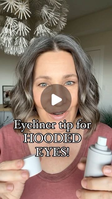 Kim Laughren on Instagram: "EYELINER Tip for Hooded Eyes! 💗

Did you know you can take any of your favorite eyeshadow colors and turn them into eyeliner?
All you need is a little setting spray or water and an angled brush!

If you’ve been struggling with eyeliner on your hooded eyes try creating a little wing by going from the bottom lash line and angle upwards. 
You create a little lift in the eye without having to deal with the hood! 👍 🙌

Your eyes will appear more lifted!✨✨✨

Seint products used : 
Trust eyeshadow 
Setting Spray 
Line Brush 

💁‍♀️Need makeup help? I can color match you to your very own cream makeup palette and show you how easy this makeup is to use.

➡️Comment LINK below.🥰

#easymakeup #5minutemakeup #eyelinertips #eyelinerforhoodedeyes #instanteyelift #makeuptips How To Do Eyeliner With Hooded Eyes, Hooded Eyeliner Makeup, How To Line Hooded Eyes, Makeup Hooded Eyes Tutorial, Winged Eyeliner Deep Set Eyes, How To Winged Eyeliner For Hooded Eyes, Winged Eyeliner For Hooded Eyes Over 40, Easy Hooded Eye Makeup For Beginners, Eyeliner Hooded Eye