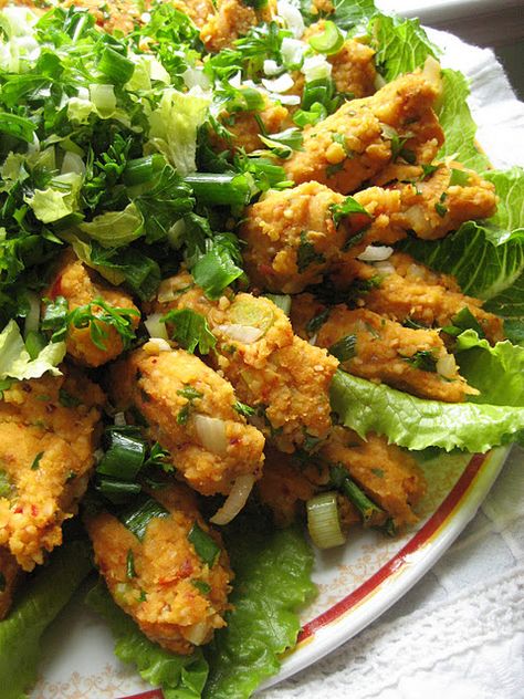 Red Lentil Kofte Popular Appetizers, Armenian Recipes, No Carb Recipes, Lebanese Recipes, Seitan, Vegetarian Recipes Easy, Red Lentil, Middle Eastern Recipes, Tempeh