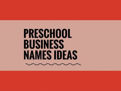 You’ve made the big decision to start your own preschool. Starting a Preschool can be most lucrative business for teacher type vision.A Creative name is the most important thing of marketing. Check here creative, best Preschool names ideas Pre Primary School Name Ideas, Names For Kindergarten, Kindergarten Names Ideas, How To Start A Preschool Business, Day Care Names Ideas, Preschool Names Ideas, Preschool Classroom Names Ideas, Daycare Names Ideas, School Names Ideas