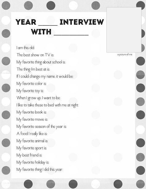 Download the free printable of interview questions for kids to answer at the end of the year or at their birthdays to capture precious memories. Interview Questions For Kids, Birthday Interview Questions, Birthday Interview, Questions For Kids, End Of The Year, Interview Questions, End Of Year, Raising Kids, Toddler Preschool