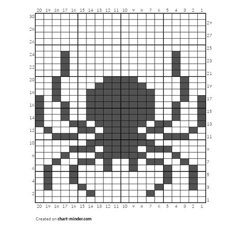 Pixel Pattern Crochet, Crochet Pixel Grid, Crochet Pixel Pattern, Spider Hat, Halloween Knitting Patterns, Halloween Knitting, Pixel Quilting, Stranded Knitting, Colorwork Chart