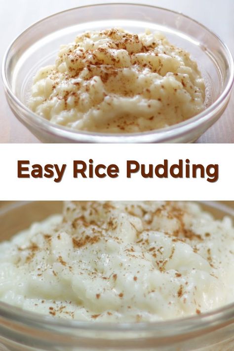 Rice Pudding With Minute Rice, Best Rice Pudding Recipe, Rice Pudding Recipe Easy, Homemade Rice Pudding, Easy Rice Pudding, Rice Pudding Recipes, Like Rice, Rice Pudding Recipe, Minute Rice