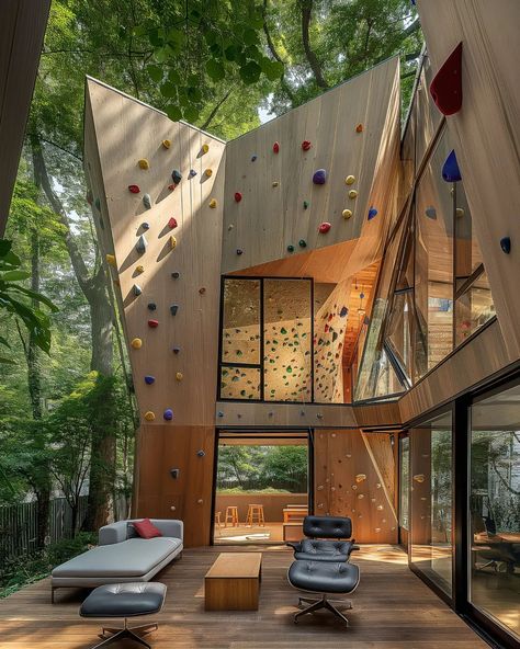 Home Climbing Gym, Mountain Climbing Wall, Diy Climbing Wall, Climbing Design, Outdoor Rock Climbing, Home Climbing Wall, Gear Room, House Window Design, Indoor Rock Climbing