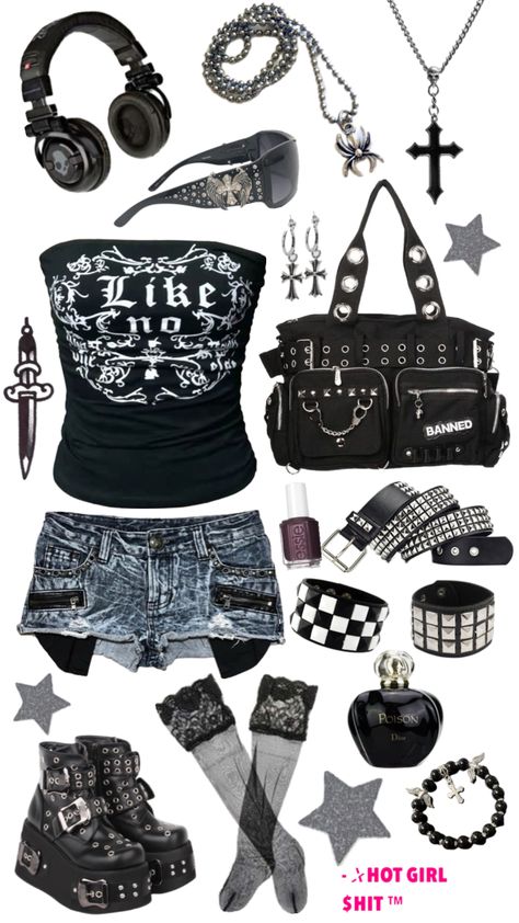 #outfitinspo #beauty #dior #emo #y2k #chromehearts #blackandwhite Beauty Dior, Closet Organization Tips, Fashion Wedding Dress, Emo Y2k, Mcbling Fashion, Trashy Outfits, Summer Fashions, 2000s Fashion Outfits, Swaggy Outfits