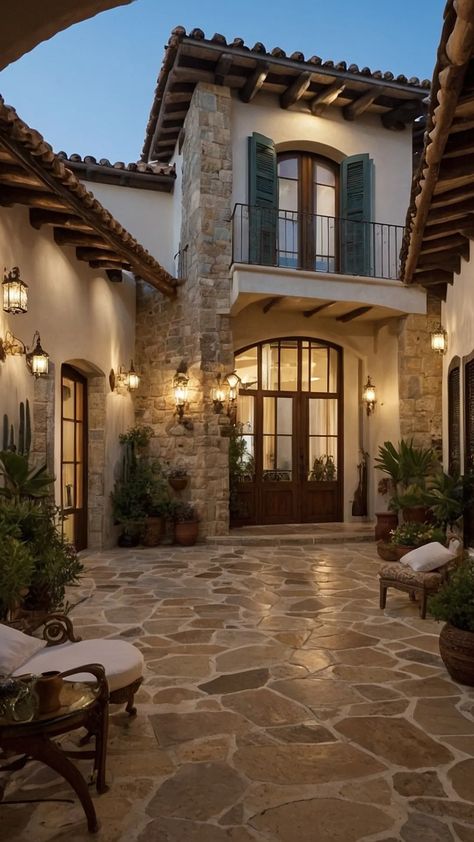 Elegant Escapes: Mediterranean Home Plans for Every Style 39 Italian Stone House Interior, Italian Themed House, Living Room Italian Style, Mediterranean Living Room Inspiration, Italian Interior Design Tuscan Decor, New Mediterranean Interior, Italian Tuscan Decor, Mediterranean Home Plans, Mediterranean Home Interior Design