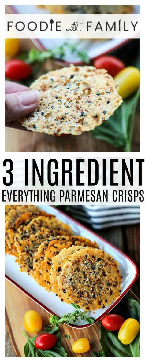 Everything Parmesan Crisps