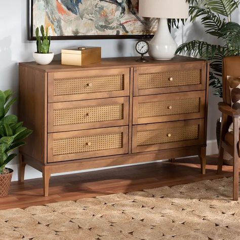 Search for Rattan Dresser | Discover our Best Deals at Bed Bath & Beyond Organize And Declutter, Dresser Bed, Mid Century Dresser, Mid Century Modern Dresser, Wood Dresser, Baxton Studio, Bedroom Furniture Dresser, Modern Dresser, 6 Drawer Dresser