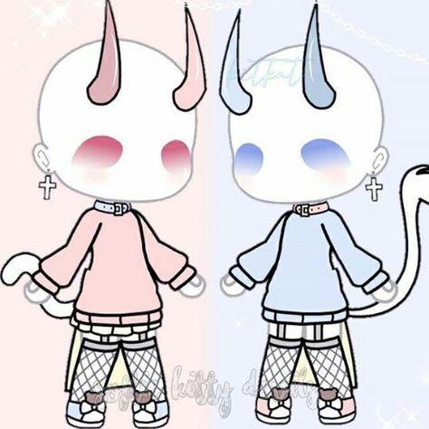 Gacha Life Sleep Outfits, Outfit Gacha, Fotografi Bawah Air, Manga Clothes, Hello Kitty Clothes, Clothing Sketches, Gacha Outfit, Twin Outfits, Gacha Outfits