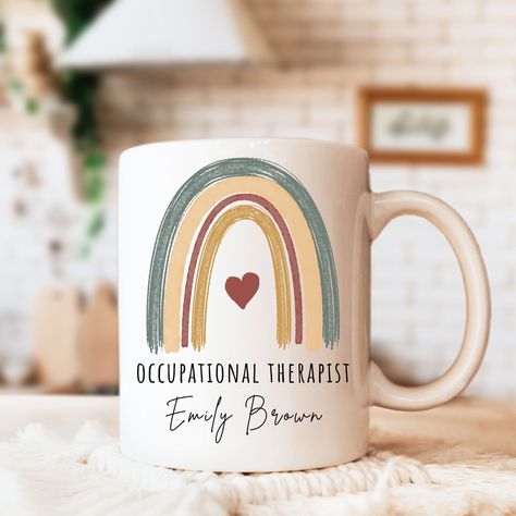 Personalized Occupational Therapist Gift, Physical Therapy Assistant, Mug For OT, Occupational Therapist Graduation Gift,Pediatric Therapist Occupational Therapy Gift Ideas, Gift For Occupational Therapist, Cute Occupational Therapy Shirts, Occupational Therapy T Shirts, Occupational Therapist Gifts, Occupational Therapy Gifts, Physical Therapy Assistant, Occupational Therapist, Occupational Therapy