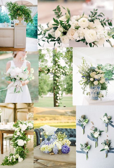 My Sisters Wedding: Floral inspiration with Fifty Flowers - Sarah Tucker Fifty Flowers, Sarah Tucker, Baby Shower Favours For Guests, Baby Shower Favours, Chinoiserie Vase, Hypericum Berries, Rose Queen, Sisters Wedding, Dusty Miller