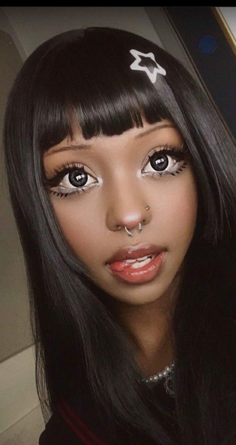 Scene Makeup Looks, Mode Gyaru, Concealer Tips, Gyaru Hair, Gyaru Aesthetic, Kawaii Culture, Korean Makeup Tips, Wow Photo, Gyaru Makeup