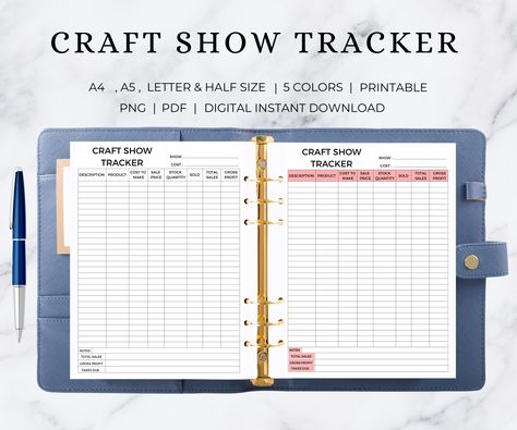 Show Tracker, Price Sign, Price Signs, Craft Fairs Booth, Craft Booth Displays, Craft Fair Displays, Craft Planner, Craft Show Displays, Craft Show