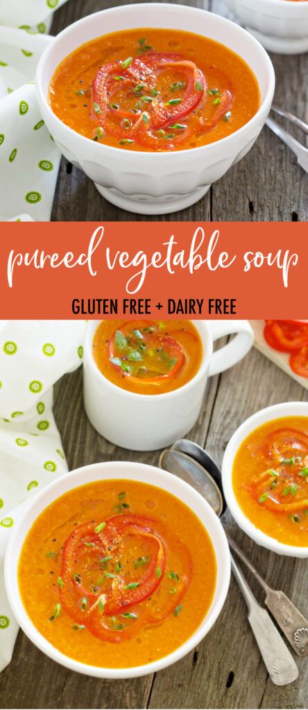 Pureed Vegetable Soup, Puree Soup Recipes, Vegetable Puree Soup, Pureed Diet, Liquid Diet Recipes, Roasted Vegetable Soup, Soft Foods Diet, Eat More Vegetables, How To Remove Warts